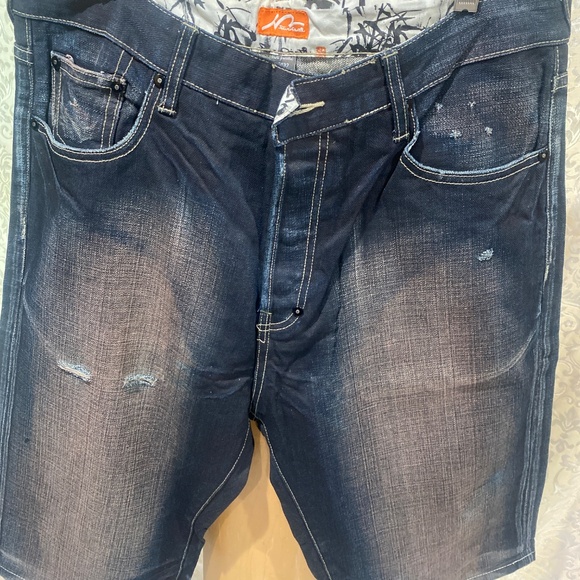 Five Pointz Vintage  Wash Fashion Shorts Sz 36 - Picture 6 of 11